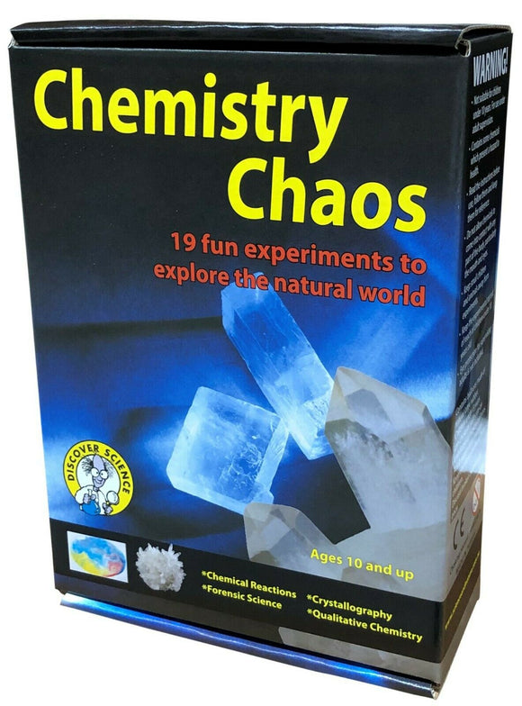 Chemistry Chaos Kit Kids Discovery Zone Science With 19 Fun Experiments