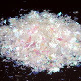 4 bags Nail Art Glitter Holographic Flakes Glitter DIY Nail Art 3D Sequins Decor