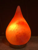 Tear Rain Drop Himalayan Crystal Salt With Lamp Natural Night Light Rock Energy