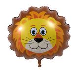 Lion Jungle Animal Zoo Aluminium Foil Balloon Air Inflatable Party DecorBirthday