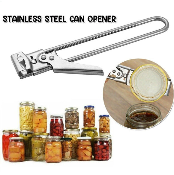 Multifunctional Stainless Steel Jar Opener Adjustable Bottle Lid Beer