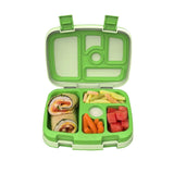 Bentgo Kids Lunch Box With Compartment Bento-Style Container Leak-Proof Green