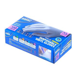100x Disposable Gloves Vinyl Clear Powder Free Examination Food Handling - XL