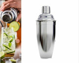 Stainless Steel Cocktail Professional Bartender Cobbler Design Shaker 550ml