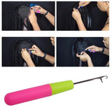 Weaving tool Hook Dreadlock Needle Hair Crafts DIY Crochet Braid Latch