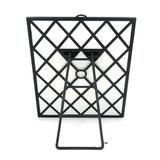 2pcs Mirror With Stand Wall Mountable Bathroom Make Up Facial - 18x24cm