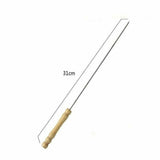 12Pcs Stainless Steel Barbecue BBQ Skewers Needle Kebab Kabob Stick Tool (12PCS)