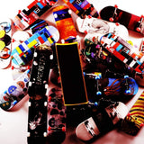 5 Pcs Proffessional Fingerboard Black Foam Grip Tape 38X110mm Skateboard Foam