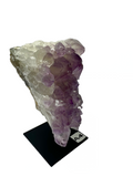 Amethyst Cluster on Stand A4 Healing Stone Crystal Decoration Home Meditation
