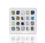 Box With 20 Mixed Crystals Gemstones