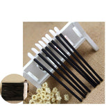 100 pcs Disposable Lip Brush Lip Wands Gloss Lipstick Applicator Brushes