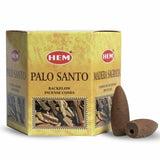 HEM Palo Santo 80 Backflow Incense Cones