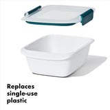 Oxo Good Grips Prep & Go Sandwich Container 1.0L - 19 x 19 x 7 cm White 4.3 Cup