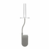 Toilet Brush W/ Holder Flex Smart  White & Grey Hygienic Neat - Joseph Joseph