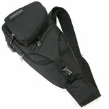 Shoulder Backpack Chest Bag Man Sling Cross Body Satchel Mens Purse Travel Black