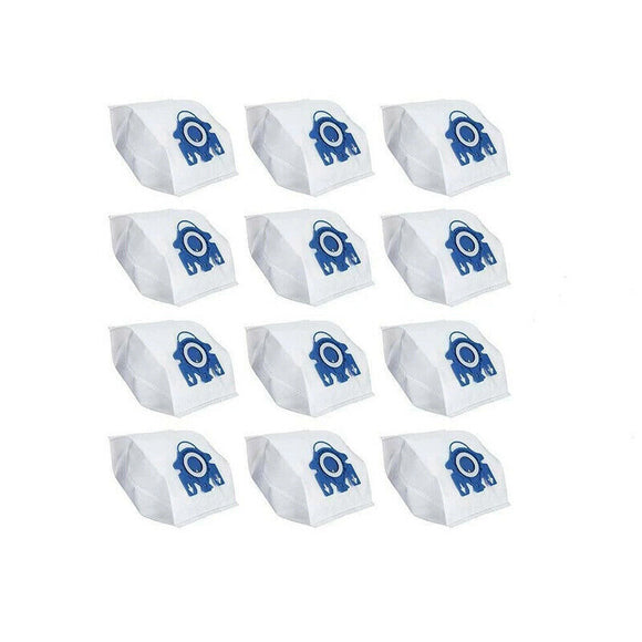 12x New Vacuum Cleaner Bags For Miele 3D GN Complete Model C2 C3 S2 S5 S8 S5211