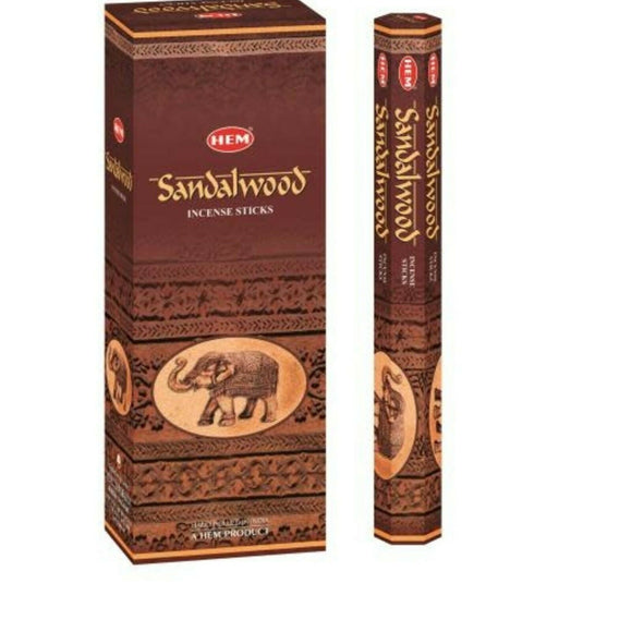 HEM Sandalwood 120 Incense Sticks