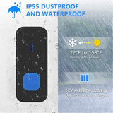Wireless Door Bell Chime Waterproof Doorbell 2 Receivers 300M Long Range