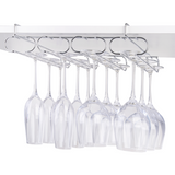 4 Slots Wine Glass Holder Wall Hanger Hanging Bar Storage Rack champagne
