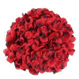 1000pcs Wine Red Shades Silk Petals Flowers Rose Wedding Event Scatters Flower