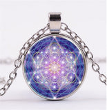 Pendant Magic Hexagram Greece Sacred Geometry Cube Metatron Necklace - Style 20