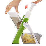 Vegetable Slicer Mandolin Kitchen Food Chopper Dicer Grater 4IN1 Assorted