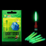 50x Chemical Light Fishing Fluorescent Glow Sticks Clip On the Rod Tip