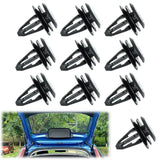 10x For MG ZS MG3 Rear Boot Load Cover Parcel Shelf String Cord Clips Retainer