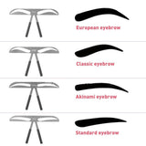 3D Brow Stencil Shaper Tattoo Eyebrow Kit Ruler  Balance Template Tool -European