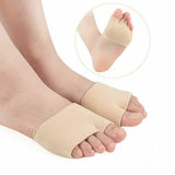 1 Pair Metatarsal Sleeve Gel Pads Ball Of Foot Cushions Metatarsalgia Sore Large