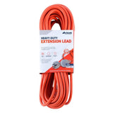 SAS Electrical 15m Heavy Duty Extension Lead/Cord 10Amp 240V Outdoor Orange