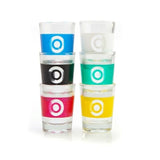 Basketball Drinking Game Mini Lightweight Board Gift 6 Shot Glasses Fun Game