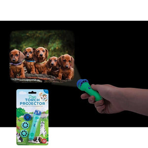 Dog Animals Pet Torch Projector Flashlight Light Children Kids