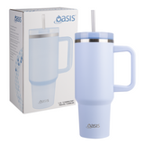 Oasis Stainless Steel Double Wall Insulated Commuter Tumbler 1.2L Periwinkle
