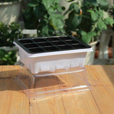 10 Set 12 Hole Plant Seed Grow Box Propagation Nursery Seedling Starter Tray