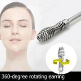 7pcs Earwax Removal Set Ear Pick Wax Cleaner Earpick Curette Remover Stainless Steel