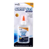 3x Clear Gel Glue High Strength Multi Purpose Wood Craft School Home 125ml