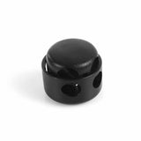 20x Double Hole Toggle Cord Stopper Locks End Drawstring Spring Loaded With Hole