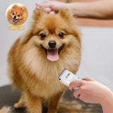 Pet Grooming Clipper Dog 3-Speed Low Noise Rechargeable Cordless White