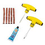 Tyre Repair Kit 8 pieces Car Bicycle Tyre Repair Plugs Needle Tool