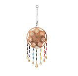 Buddha Chakra Metal Bell Wind Chime Hanging Bells Decoration Home 25x70cm