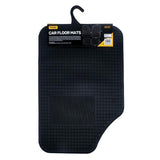 4 pieces Car Floor Mat Set Includes 2 Front Mat 62x43cm and 2 Rear Mat 32x43cm