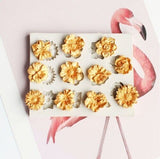 3D Flower Silicone Fondant Mould Cake Border Decor Baking Mold Sugarcraft DIY