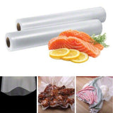 4x Vacuum Food Sealer Roll Bags Saver Seal Storage Heat Commercial 24m x 28cm
