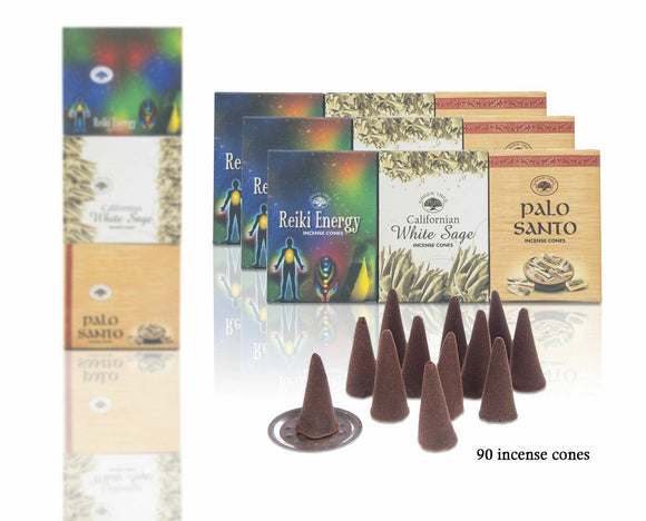 Green Tree 90 Assorted Incense Cones