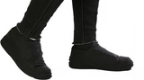 Black Waterproof Silicone Shoe Cover Protective Water Rubber Boot Overshoe S