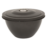 Kitchen Stainless Steel Pudding Steamer Christmas Xmas Fruit Cake Bowl 2.0 L BLK