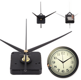 2x Silent Clock Mechanism DIY Quartz Movement Wall Motor Long Spindle Repair Kit