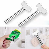 4x Stainless Steel Tube Toothpaste Squeezer Easy Key Dispenser Rolling Holder