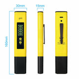 PH Meter Portable Hydroponics Water Tester Pen Aquarium Pool Digital Test